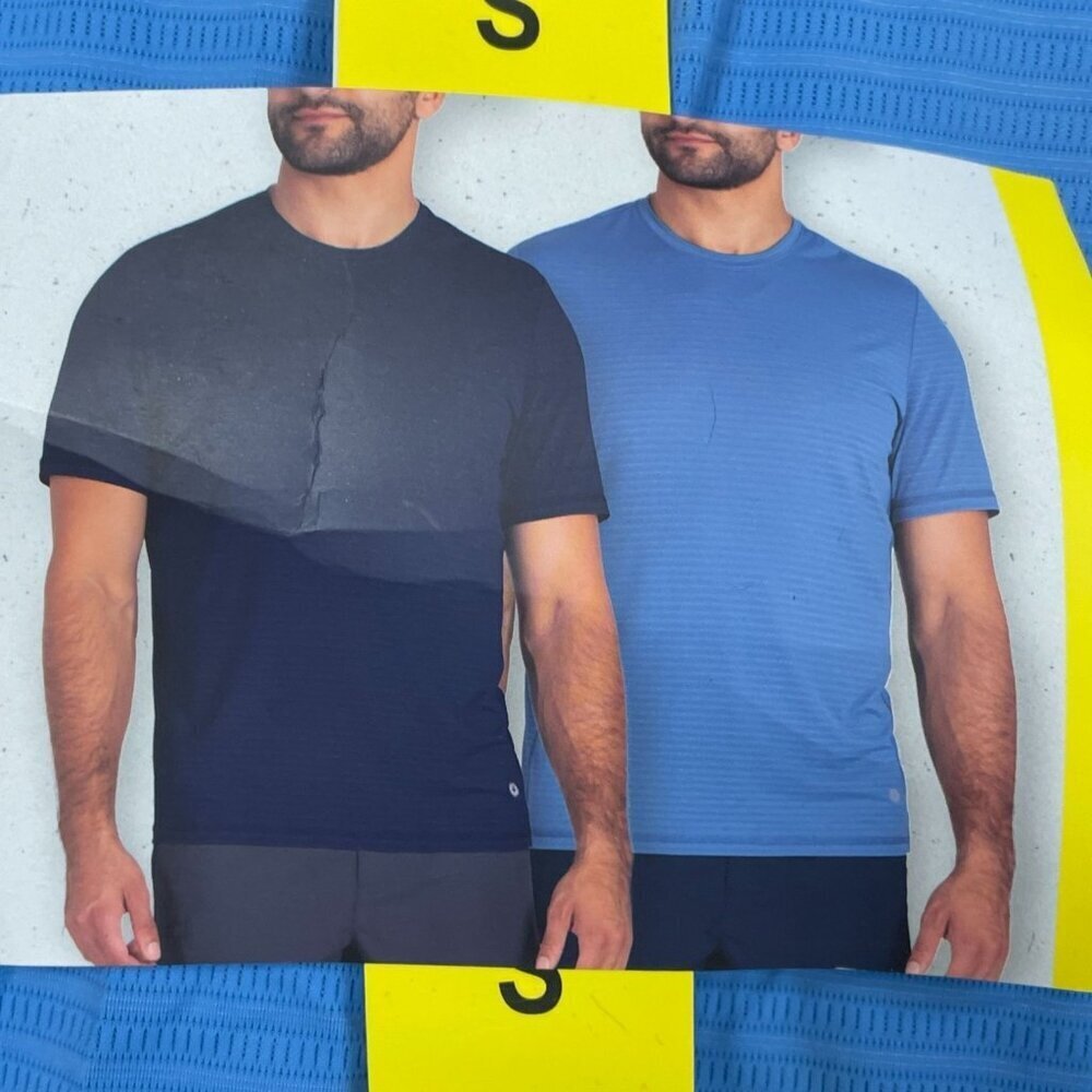Soybu Men’s small 2-Pack Active T-Shirts Cooling Quick Dry a1013